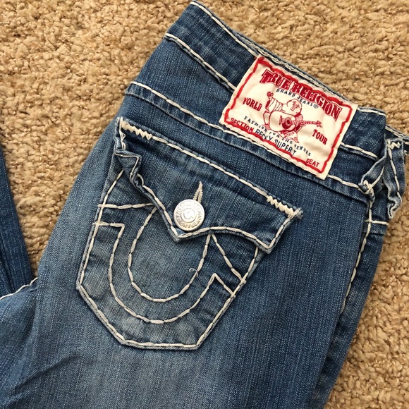 TRUE RELIGION Becky Super T style Jeans size 28 - Picture 2 of 13